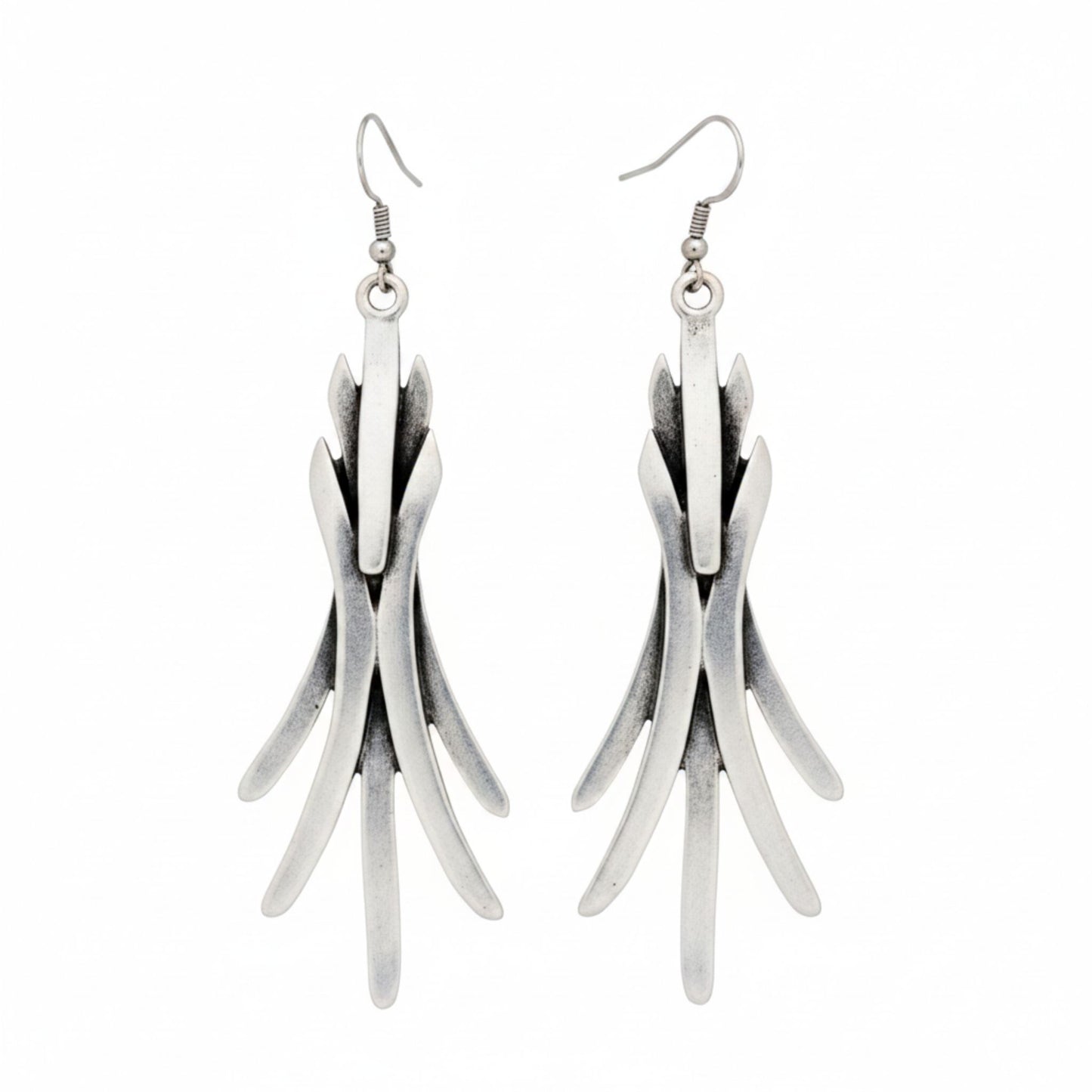 ndientes Zamak Largos Mujer Diseño Exclusivo Hipoalergénico, Joyeria Osnor