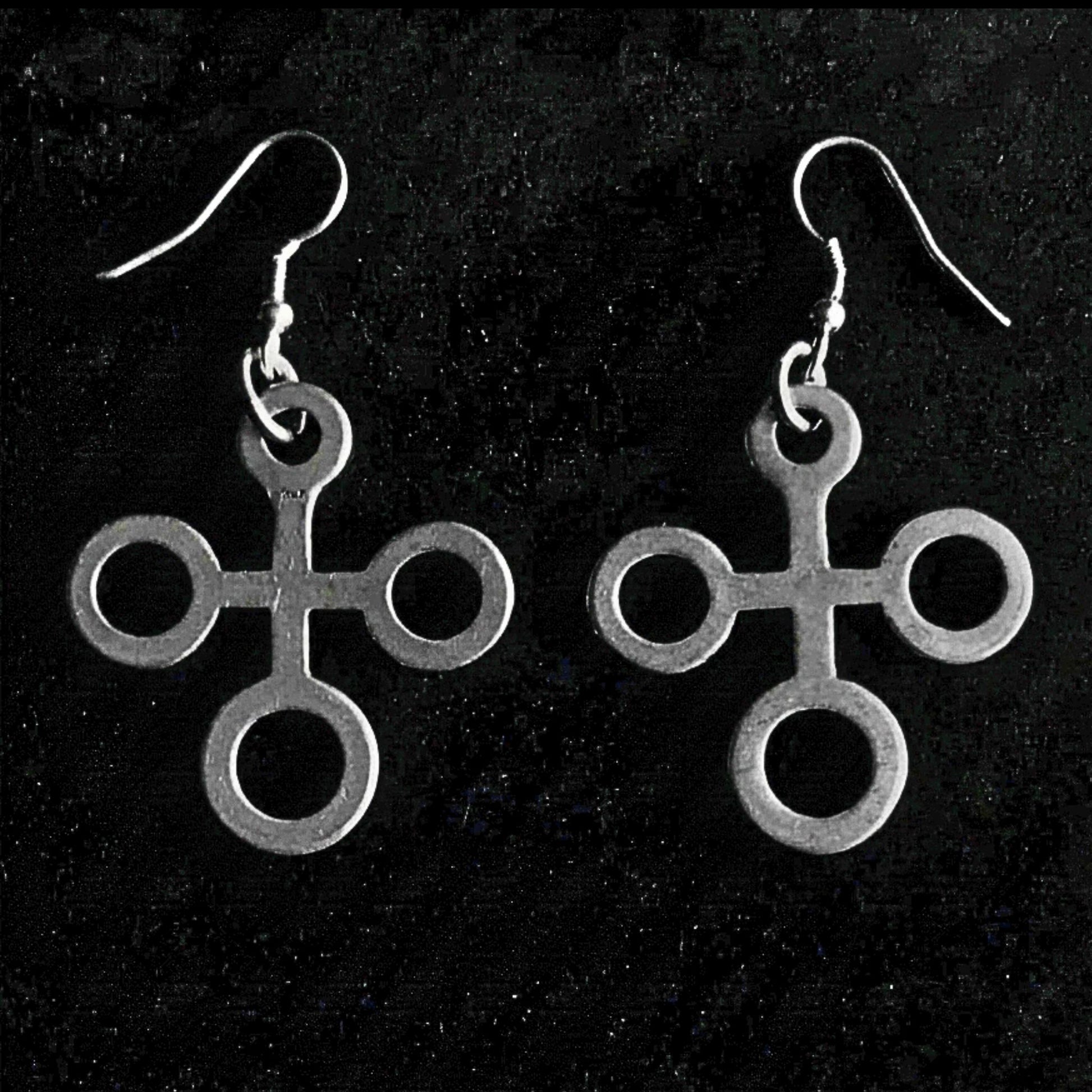pendiente zamak cruz exclusivo joyeria osnor zamak