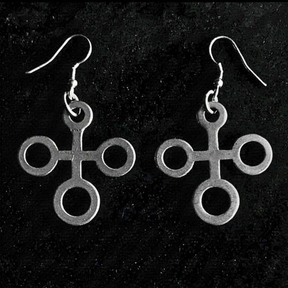 pendiente zamak cruz exclusivo joyeria osnor zamak