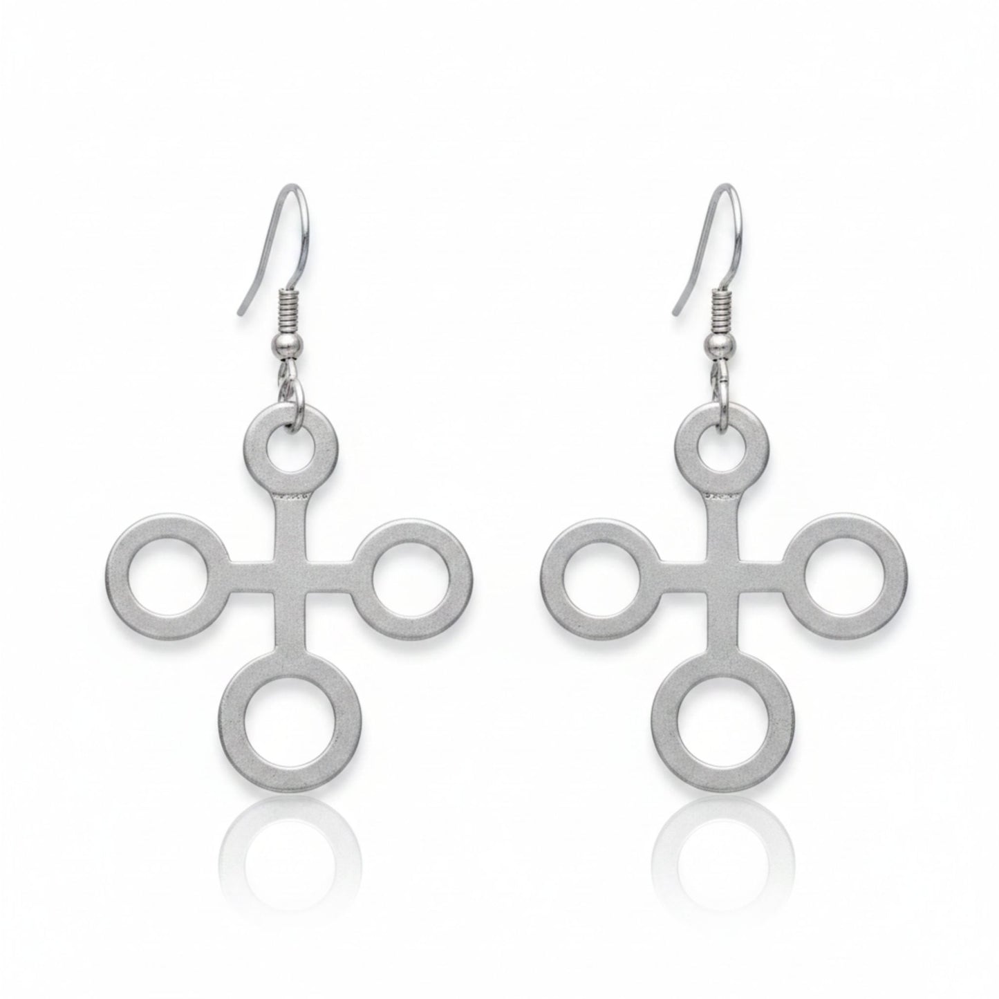 pendiente zamak cruz exclusivo joyeria osnor zamak