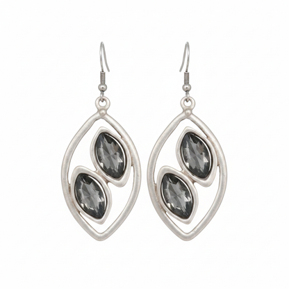 Pendientes Zamak Circonitas  Diseño Exclusivo Fashion.Joyeria Osnor