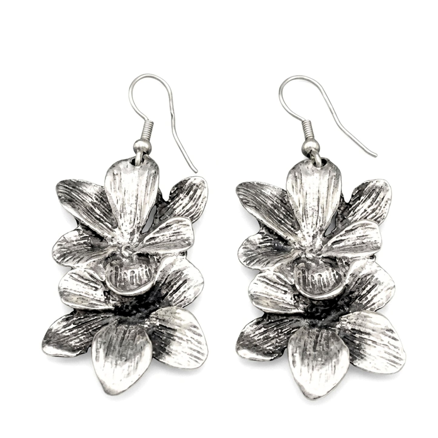 Pendiente zamak mujer volumen hipoalergénico plateado aleación cierre hippie largos diseño mujer joyería osnor moda moderno elegante boda fiesta fashion diario boda glamour lujo exclusivo 