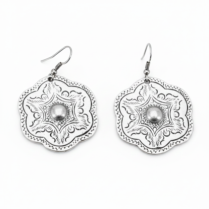pendiente de zamak de mujer exclusivo joyeria osnor zamak
