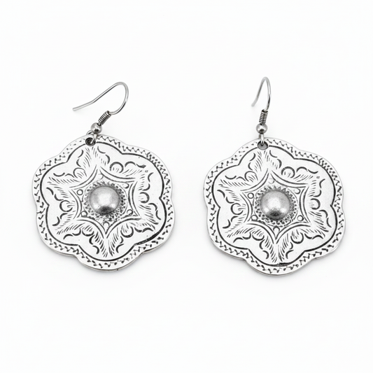 pendiente de zamak de mujer exclusivo joyeria osnor zamak