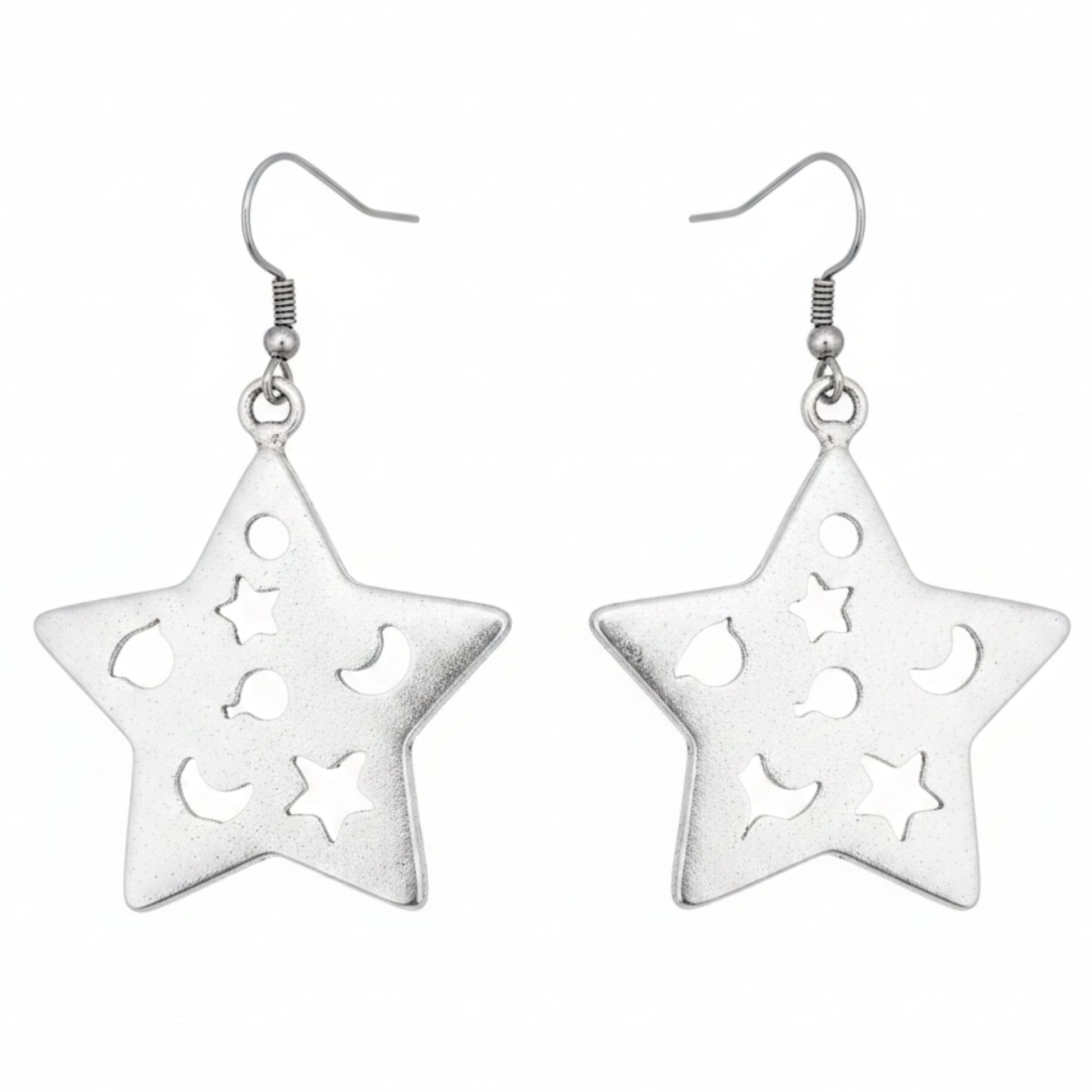 pendiente zamak estrella joyeria osnor zamak