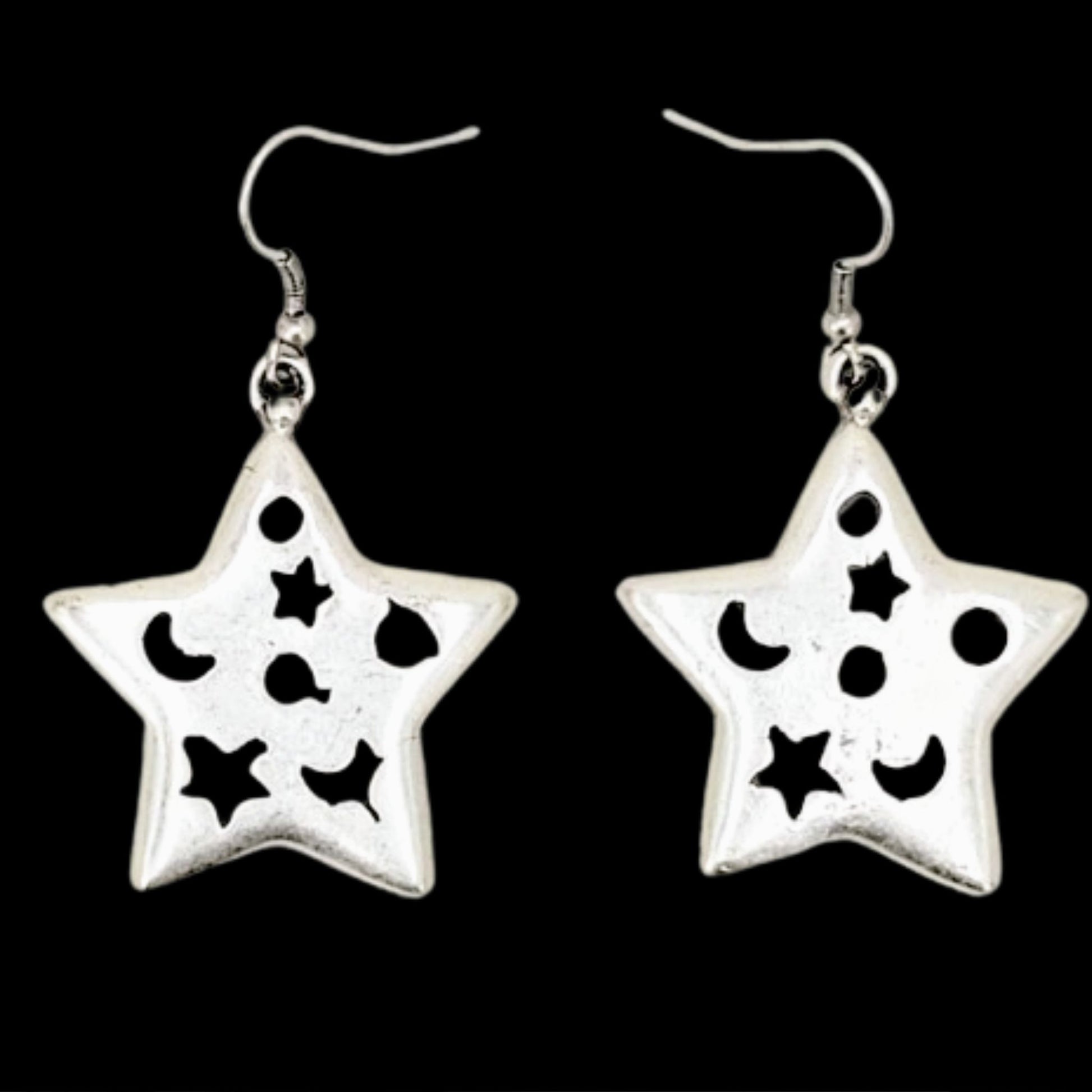 pendiente zamak estrella joyeria osnor zamak