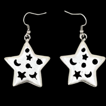 pendiente zamak estrella joyeria osnor zamak
