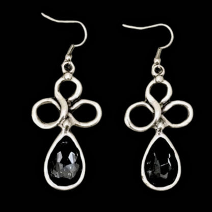 pendiente zamak con circonita color gota joyeria osnor zamak