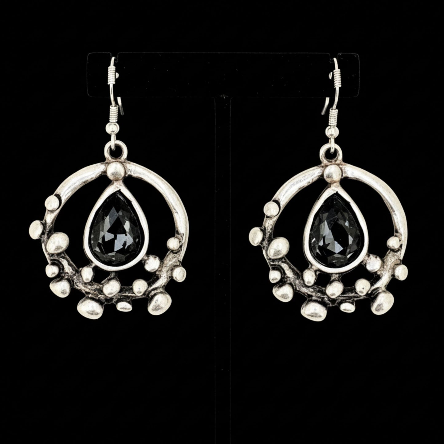 pendientes con circonita color gota exclusivo joyeria osnor zamak