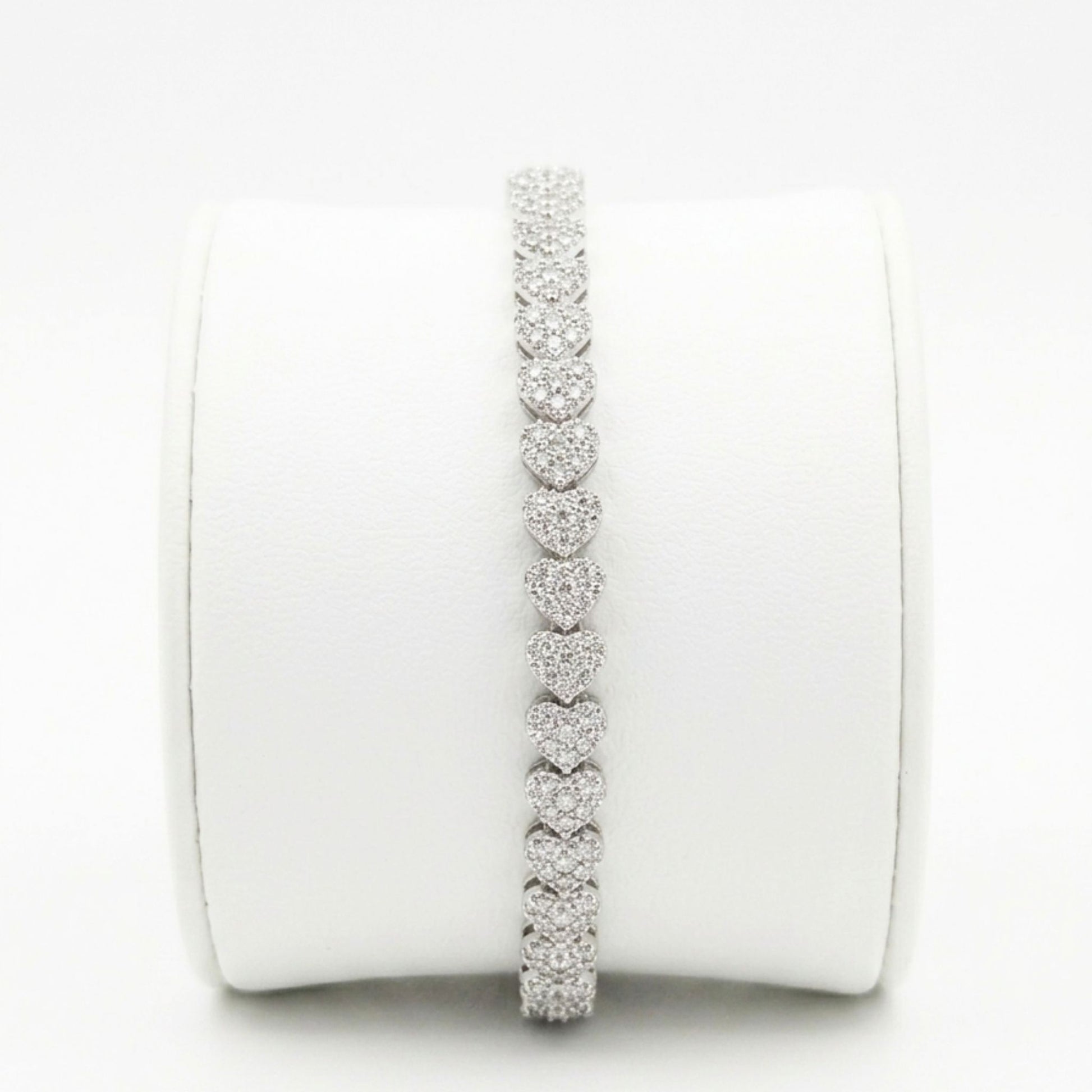 Pulsera de acero inoxidable plateado mujer diseño joyería osnor 