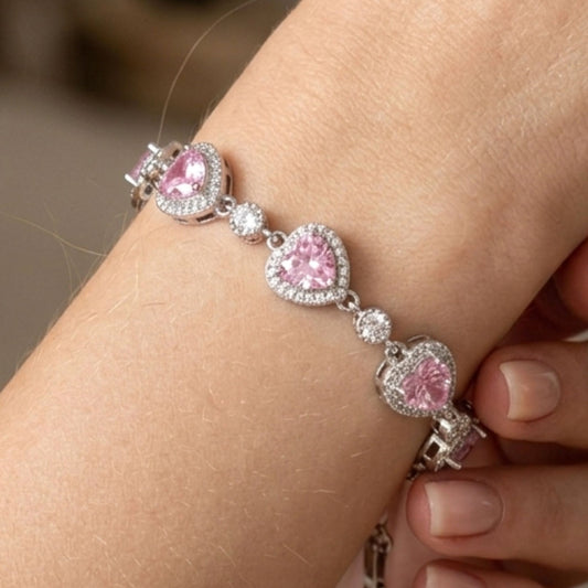 Pulsera acero inoxidable plateado mujer diseño joyería osnor moda 