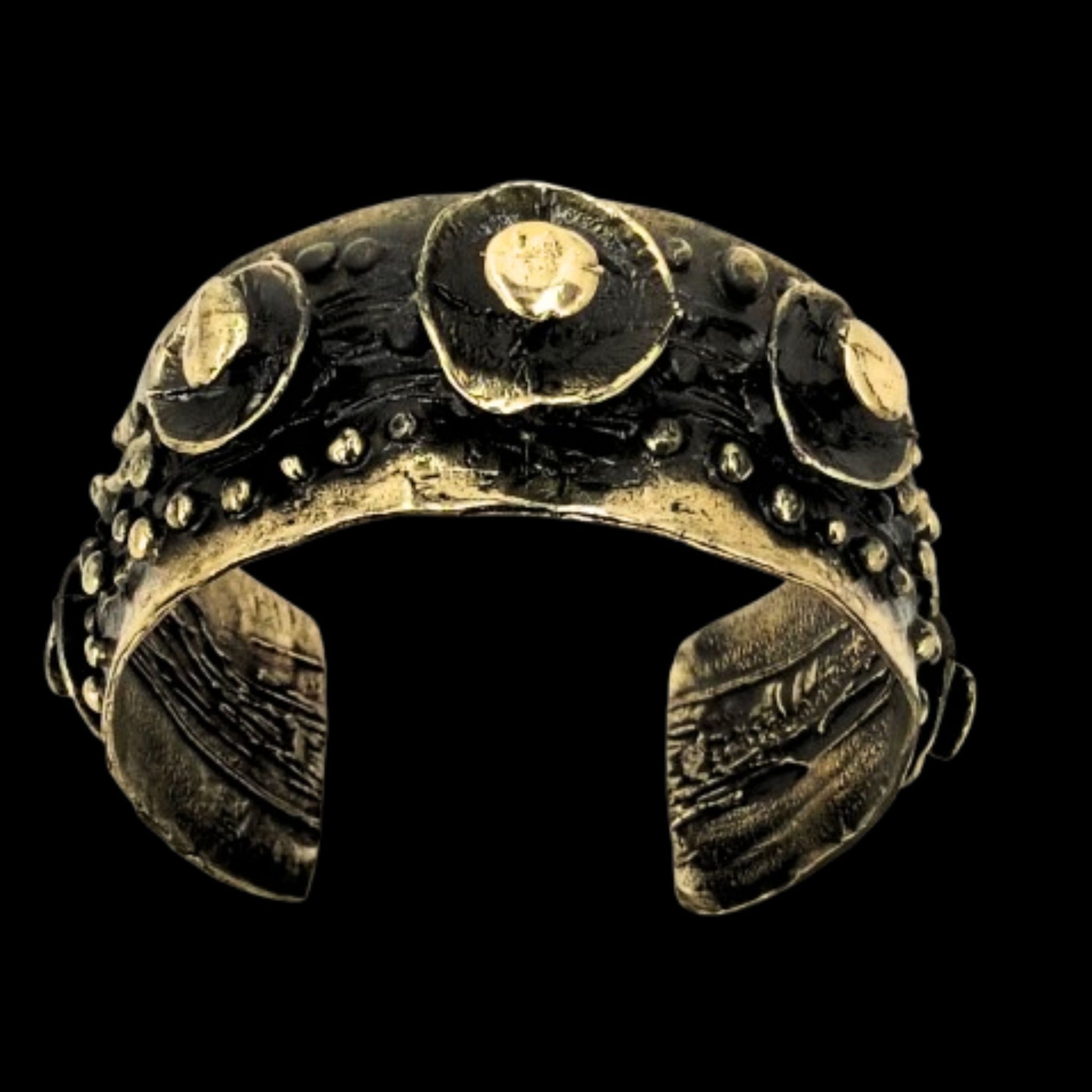 brazalete rigido bronce diseño exclusivo joyeria osnor zamak