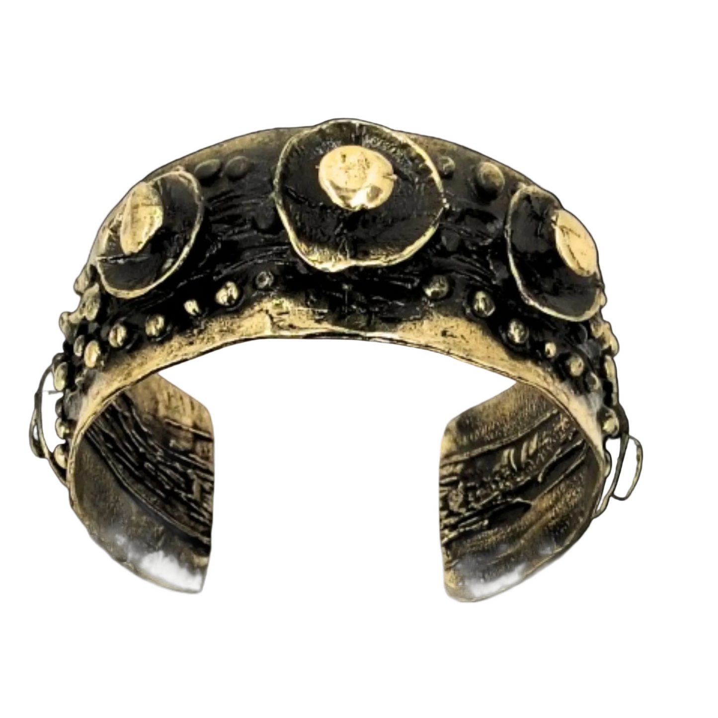 brazalete rigido bronce diseño exclusivo joyeria osnor zamak