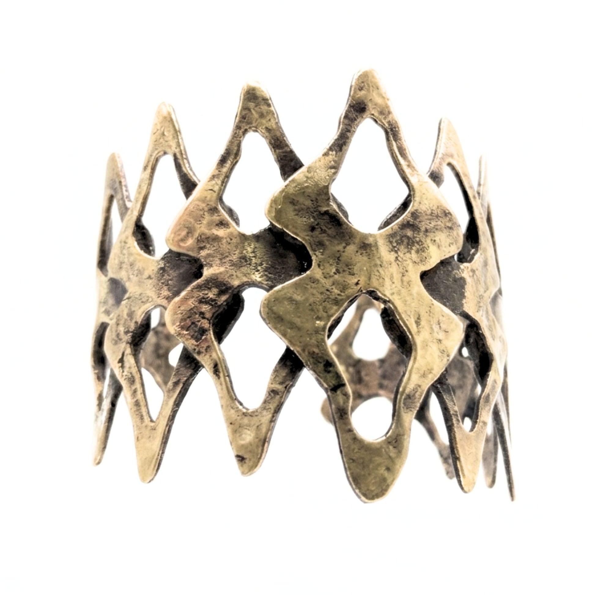 Pulsera Brazalete mujer de bronce diseño joyería osnor moda 