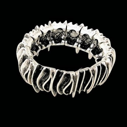 Pulsera Brazalete Zamak Diseño Arcos 25mm Unisex Joyeria Osnor