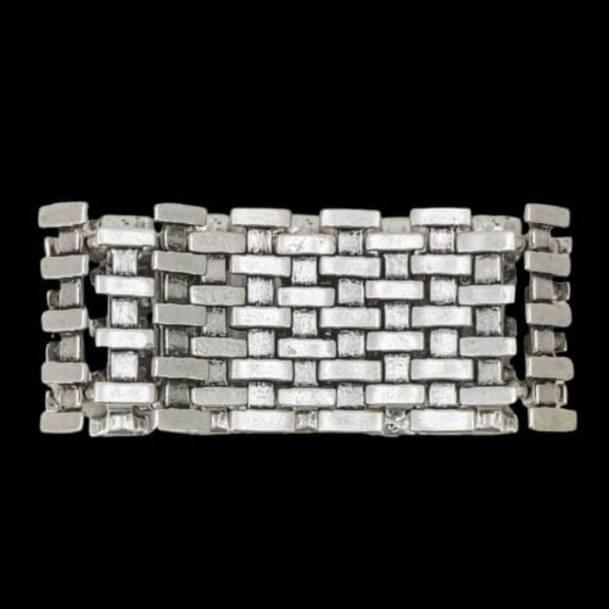 Pulsera brazalete Zamak Unisex elástica hipoalergénica Joyería Osnor