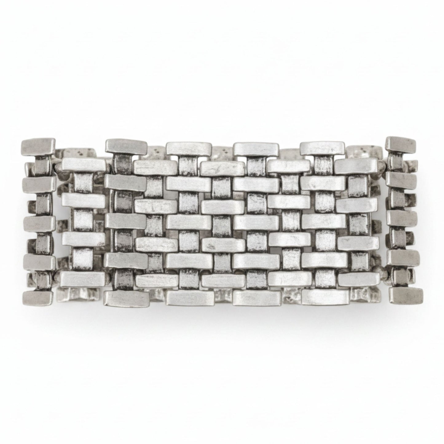 Pulsera brazalete Zamak elástica hipoalergénica Joyería Osnor