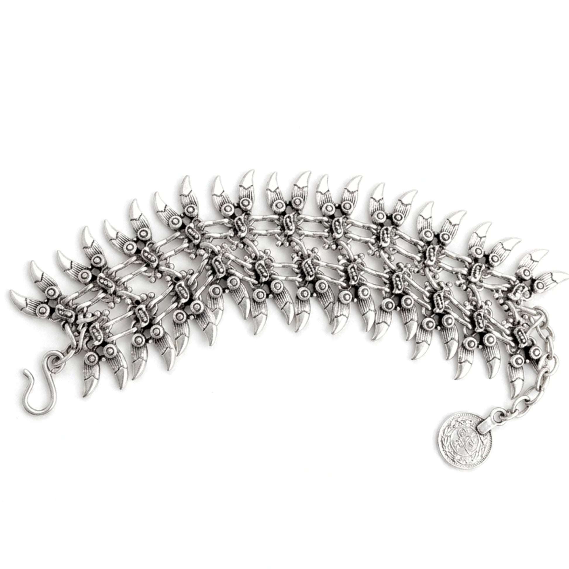 Pulsera Brazalete Zamak aleación ajustable diseño joyería osnor moda moderno elegante boda fiesta fashion glamour lujo elegante diario 