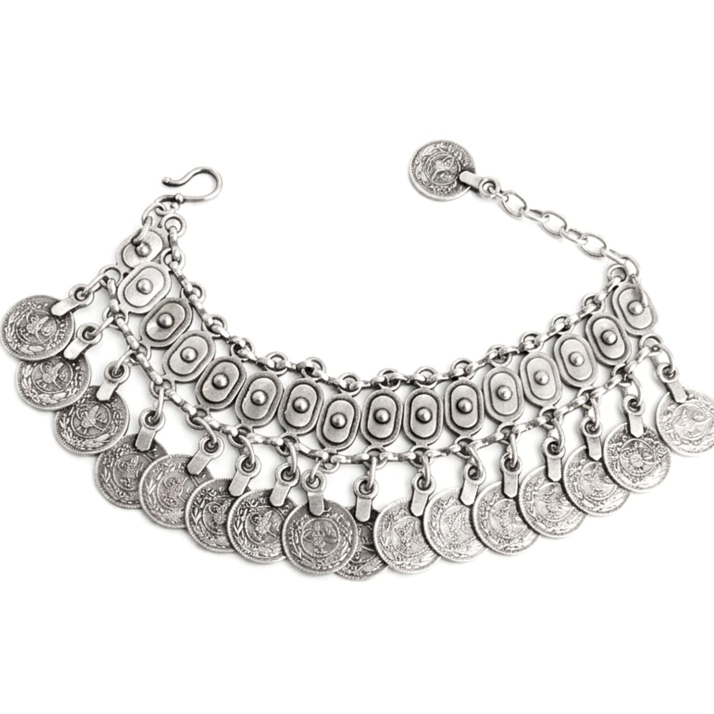Pulsera brazalete de zamak mujer diseño joyería osnor moda moderno elegante boda fiesta fashion glamour lujo 