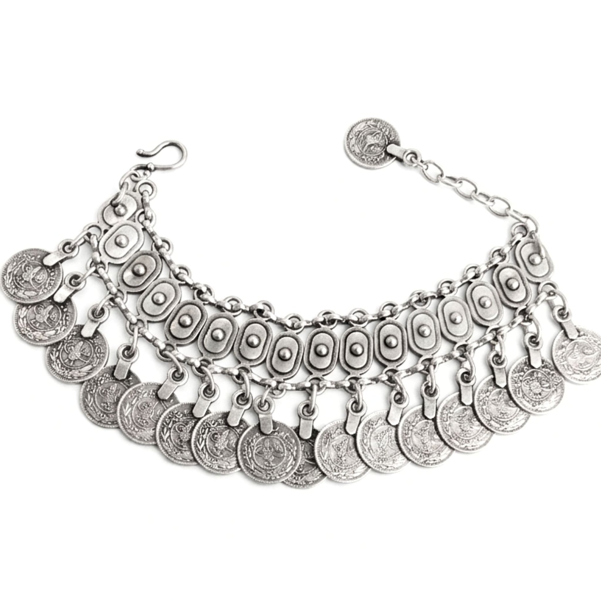 Pulsera brazalete de zamak mujer diseño joyería osnor moda moderno elegante boda fiesta fashion glamour lujo 
