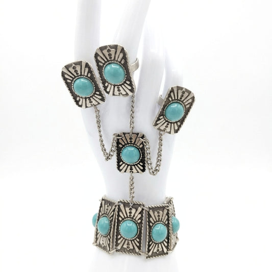 Pulsera de dedos de zamak mujer diseño joyería osnor moda moderno elegante boda fiesta fashion glamour lujo 