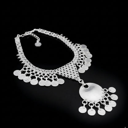 COLLAR ZAMAK PLATEADO