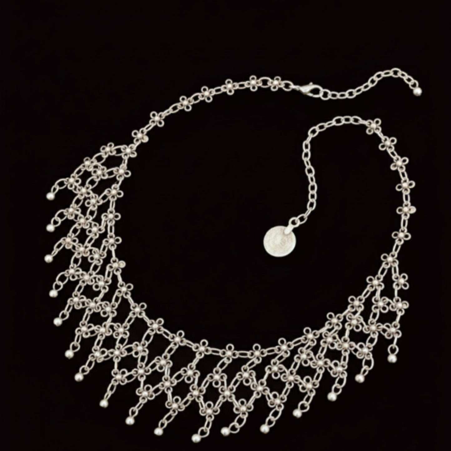 COLLAR ZAMAK EFECTO CASCADA