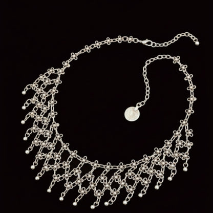 COLLAR ZAMAK EFECTO CASCADA