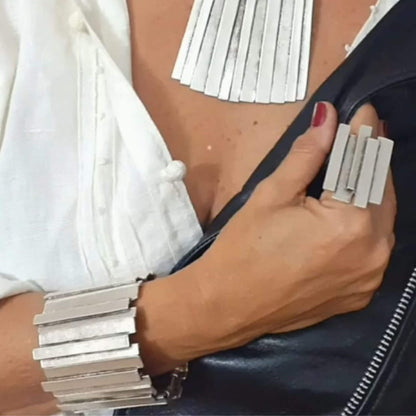 PULSERA BRAZALETE ZAMAK DISEÑO VERSATIL