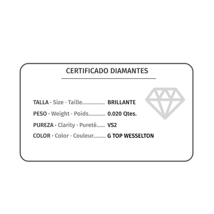 18K COLLAR ORO BICOLOR PERLA 12 MM CADENA 45CM CHATON 5MM. DIAMANTE LABORATORIO 0,020 QTS G-VS2. PERLA 11MM